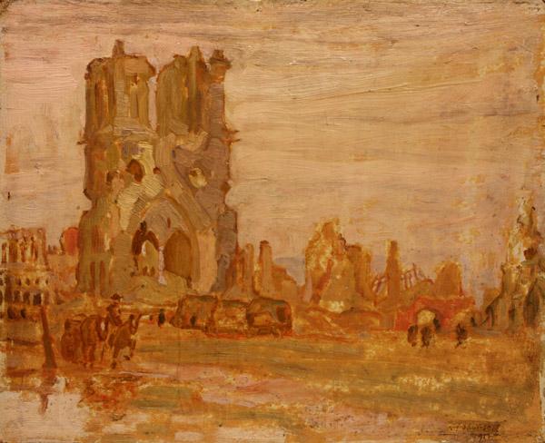 Alexander Young Jackson Cathedral at Ypres, Belgium Spain oil painting art